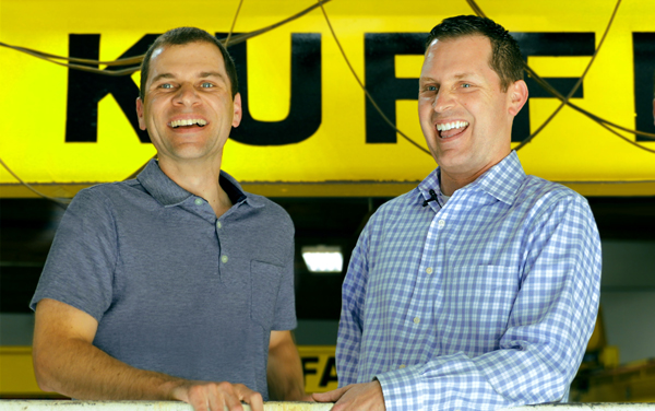 Matt and Nick Kuffel are set to step into leadership roles to take B&K forward to the next 40 years!